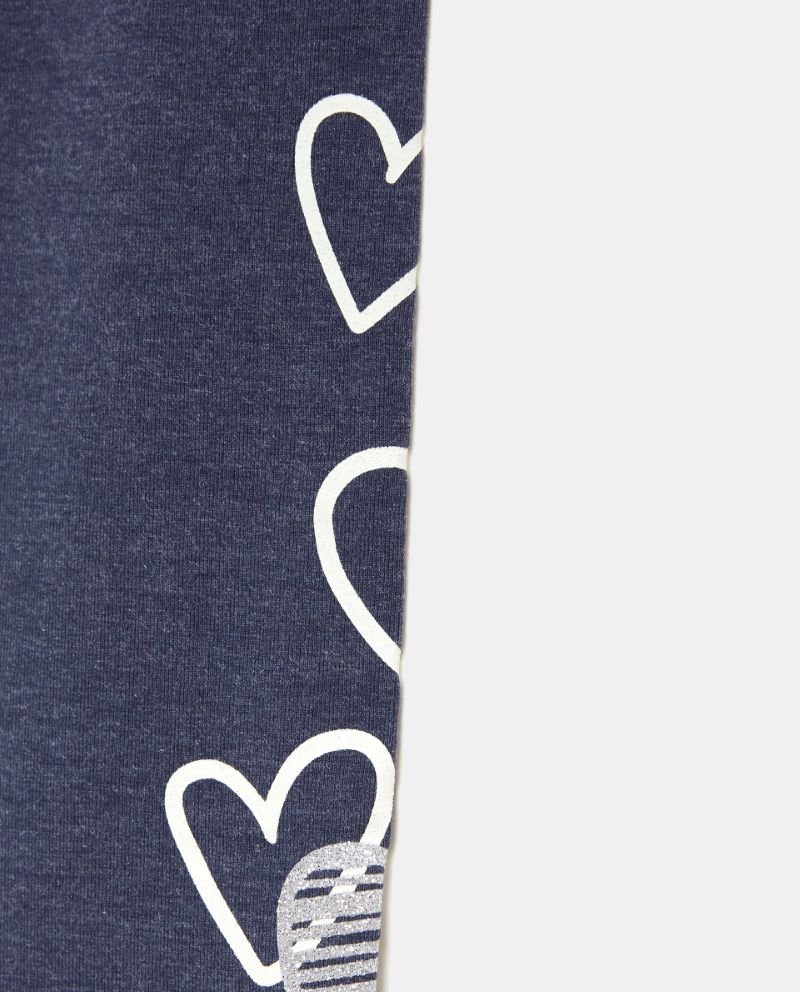 192LEG010B L BLUE MELANGE